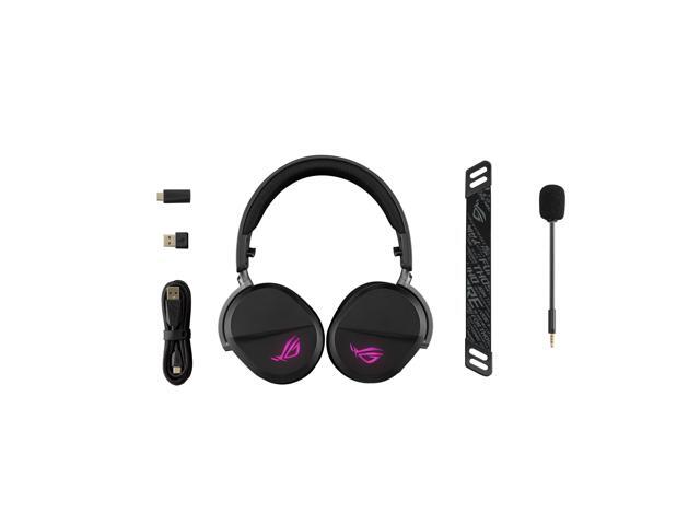 ASUS - ROG Pelta Wireless Gaming Headset for PC/Mac, PS5, PS4 and Switch - Black - image 6