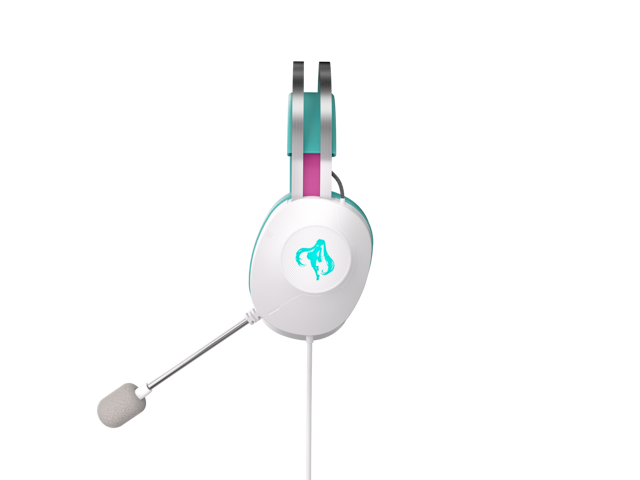 ASUS - TUF GAMING H1 Gen II Wired Gaming Headset for PC and PS5 - Hatsune Miku Edition - image 4