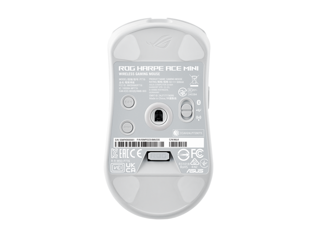 ASUS - ROG Harpe Ace Mini Ultralight Wireless Optical Gaming Mouse with SpeedNova Wireless Technology - Wireless - White - image 8