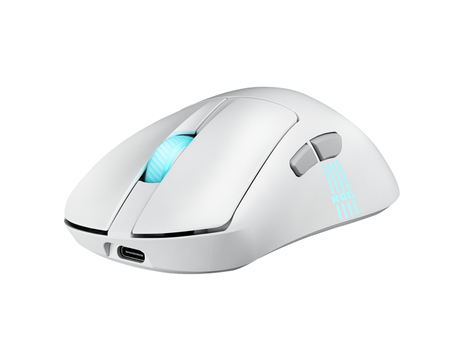 ASUS ROG Keris II Origin Wireless Gaming Mouse - Right-Handed Ergonomic, 65g, Tri-Mode Connectivity, 42K DPI, up to 127Hr Battery, Web-Based...
