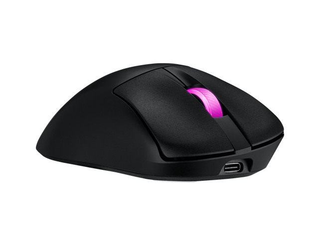 ASUS ROG Keris II Origin Wireless Gaming Mouse - Right-Handed Ergonomic, 65g, Tri-Mode Connectivity, 42K DPI, up to 127Hr Battery, Web-Based...