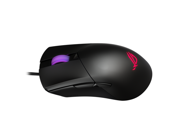 ASUS - ROG Gladius III Core Lightweight Optical Ergonomic Gaming Mouse - Wired - Black - image 4
