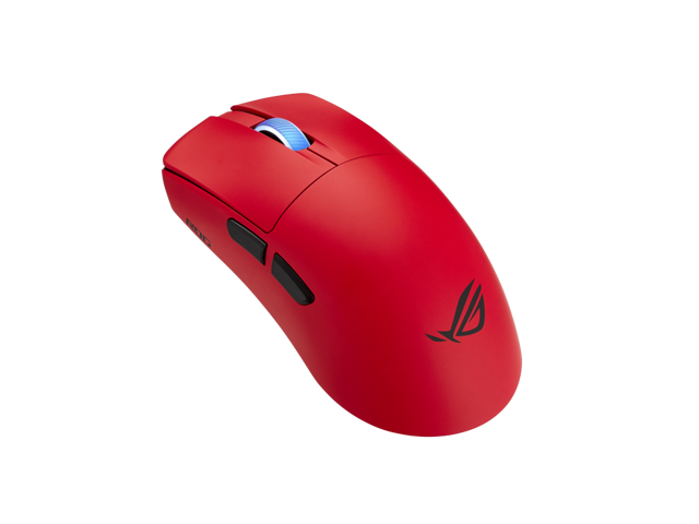 ASUS - ROG Harpe II Ace Ultralight Optical Gaming Mouse with ROG SpeedNova Wireless Technology - Wireless - Lava Red - image 3