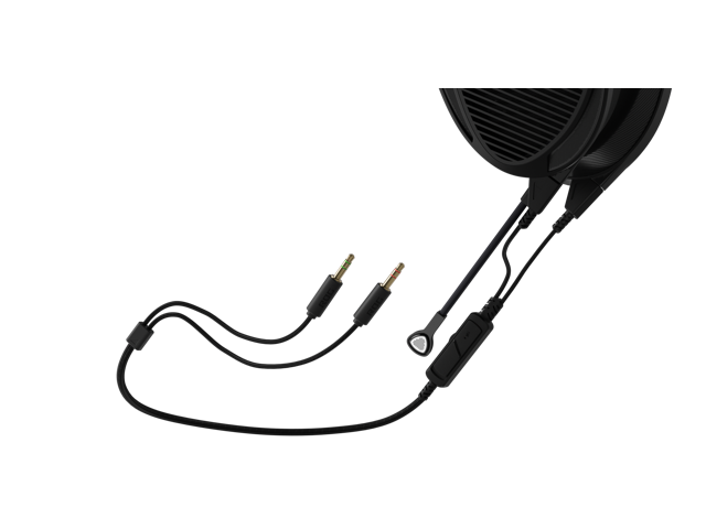 ASUS - ROG Kithara Wired Audiophile Open-Back Gaming Headset with ROG-Tuned HIFIMAN Planar Magnetic Drivers - Black - image 9