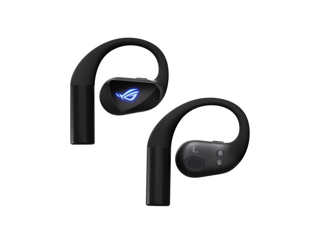ASUS - ROG Cetra Open Wireless SpeedNova Open-Ear Gaming Earbuds for PC, iOS, Android, Switch - Black - image 3