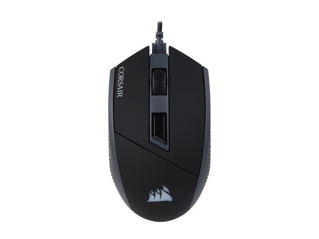 Corsair Gaming KATAR Gaming Mouse, Ambidextrous, Pro Player Modes, 8000 DPI, Backlit Red