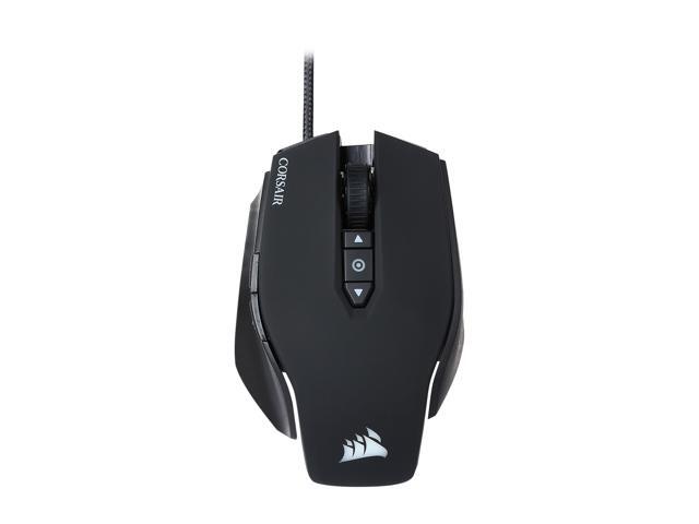 Corsair Gaming M65 PRO RGB FPS Gaming Mouse, Backlit RGB LED, 12000 DPI, Optical, Black