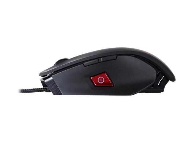 Corsair Gaming M65 PRO RGB FPS Gaming Mouse, Backlit RGB LED, 12000 DPI, Optical, Black
