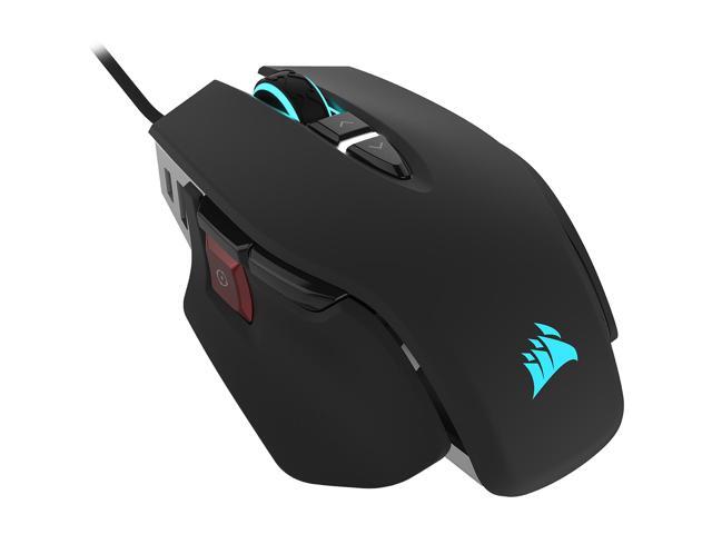 Corsair M65 RGB Elite - Wired FPS and MOBA Gaming Mouse - Adjustable Weight and Balance - Durable Aluminum Frame - 18,000 DPI Optical Sensor, Black