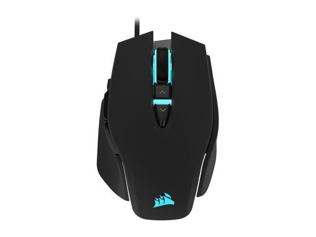 Corsair M65 RGB Elite - Wired FPS and MOBA Gaming Mouse - Adjustable Weight and Balance - Durable Aluminum Frame - 18,000 DPI Optical Sensor, Black