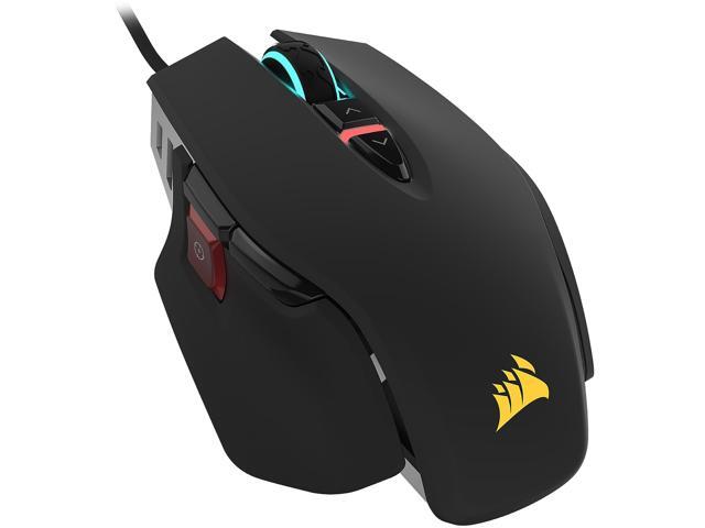 Corsair M65 RGB Elite - Wired FPS and MOBA Gaming Mouse - Adjustable Weight and Balance - Durable Aluminum Frame - 18,000 DPI Optical Sensor, Black