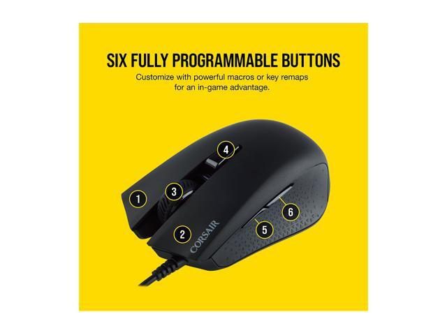 Corsair Harpoon PRO - RGB Gaming Mouse - Lightweight Design - 12,000 DPI Optical Sensor, Wired Pro