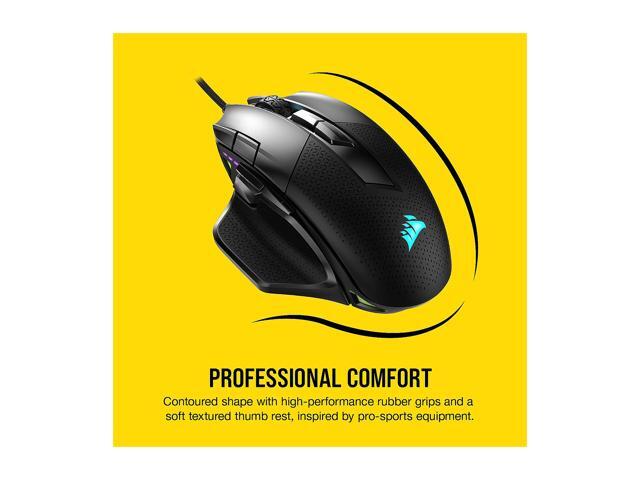 CORSAIR - Nightsword RGB Tunable FPS/MOBA Wired Optical Gaming Mouse with Adjustable Weights - Wired - Black - image 8