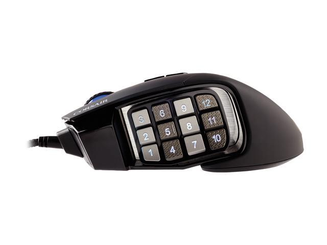 CORSAIR - Scimitar RGB Elite Wired Optical Gaming Mouse with 17 Programmable Buttons - Wired - Black - image 5
