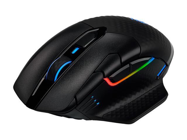 CORSAIR - DARK CORE RGB PRO Wireless Optical Gaming Mouse with Slipstream Technology - Wireless - Black - image 5