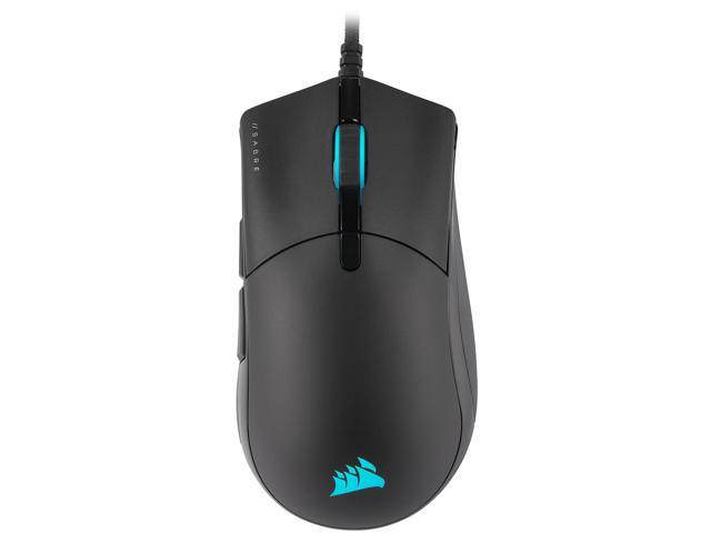 CORSAIR SABRE RGB PRO CHAMPION SERIES FPS/MOBA Gaming Mouse - Ergonomic Shape for Esports and Competitive Play - Ultra-Lightweight 74g - Flexible.