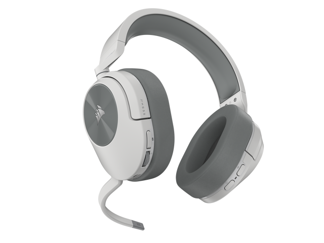 CORSAIR - HS Series HS55 Wireless Gaming Headset for PC, PS5, and Mobile - White - image 10