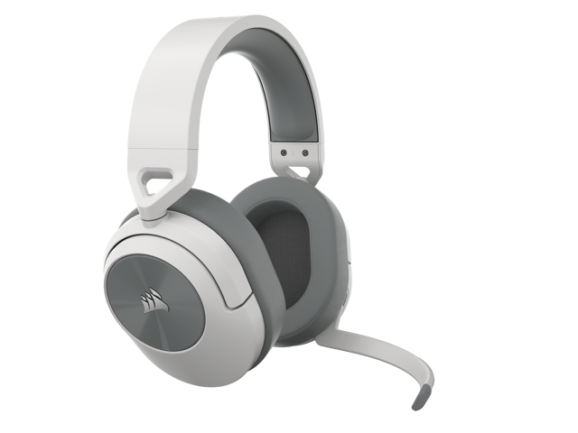 CORSAIR - HS Series HS55 Wireless Gaming Headset for PC, PS5, and Mobile - White - image 12