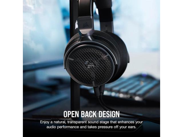 CORSAIR - VIRTUOSO PRO Open Back Wired Gaming Headset for PC, Mac, PS5, PS4, Xbox, Switch, and Mobile - Carbon - image 5