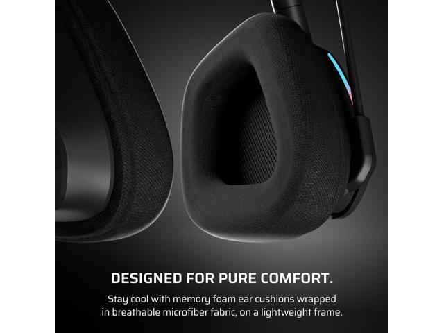 CORSAIR - VOID v2 Wireless Gaming Headset for PC, PS5, PS4, Nintendo Switch, and Mobile - Carbon - image 8
