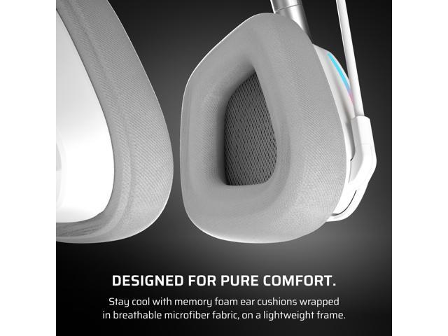 CORSAIR - VOID v2 Wireless Gaming Headset for PC, PS5, PS4, Nintendo Switch, and Mobile - White - image 8