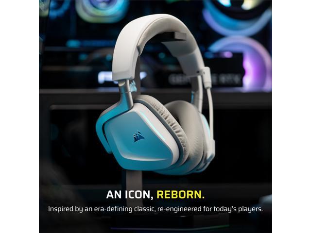 CORSAIR - VOID v2 Wireless Gaming Headset for PC, PS5, PS4, Nintendo Switch, and Mobile - White - image 9