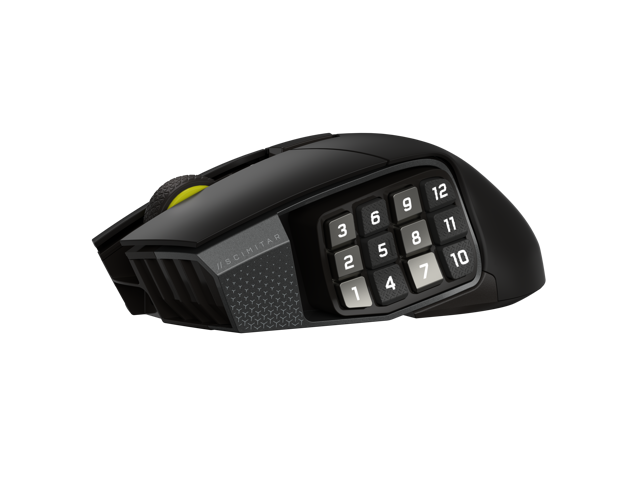 CORSAIR - Scimitar Elite Wireless SE Gaming Mouse with 16 Programmable Buttons - Wireless - Gun Metal Black - image 8