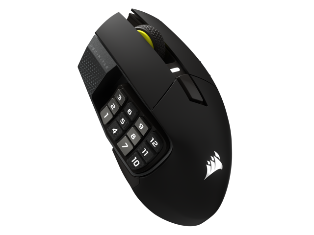 CORSAIR - Scimitar Elite Wireless SE Gaming Mouse with 16 Programmable Buttons - Wireless - Gun Metal Black - image 4