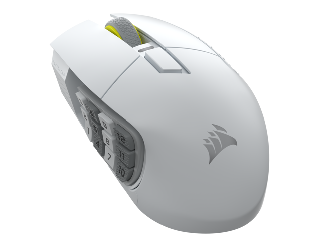 CORSAIR - Scimitar Elite Wireless SE Gaming Mouse with 16 Programmable Buttons - Wireless - White - image 4