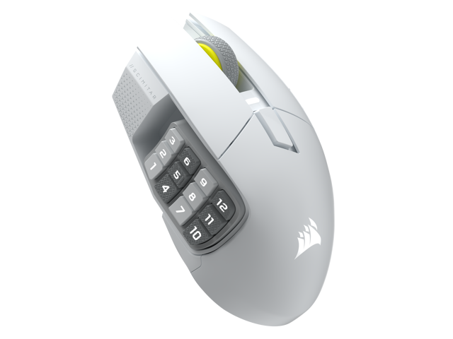 CORSAIR - Scimitar Elite Wireless SE Gaming Mouse with 16 Programmable Buttons - Wireless - White - image 6
