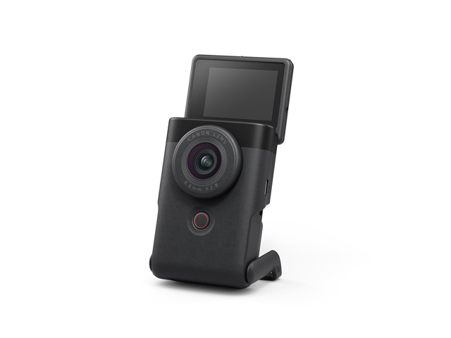 Canon - PowerShot V10 4K Video 20.9-Megapixel Digital Camera for Vloggers and Content Creators - Black - image 3