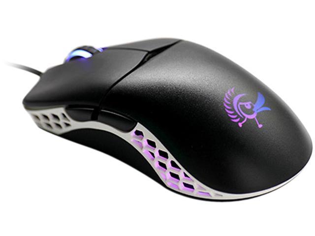 Ducky Feather - Omron DMFE20O-OAZPA7V Black/White Wired Mouse