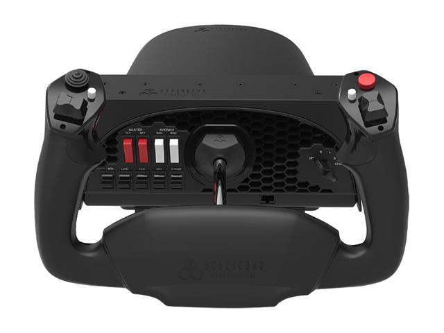Honeycomb Aeronautical Alpha Flight Controls Yoke & Switch Panel for PC