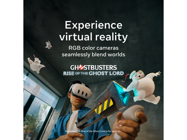 Meta - Quest 3 512GB | Virtual Reality Headset Without Wires — Thirty Percent Sharper Resolution — 2X Graphical Processing - White - image 6