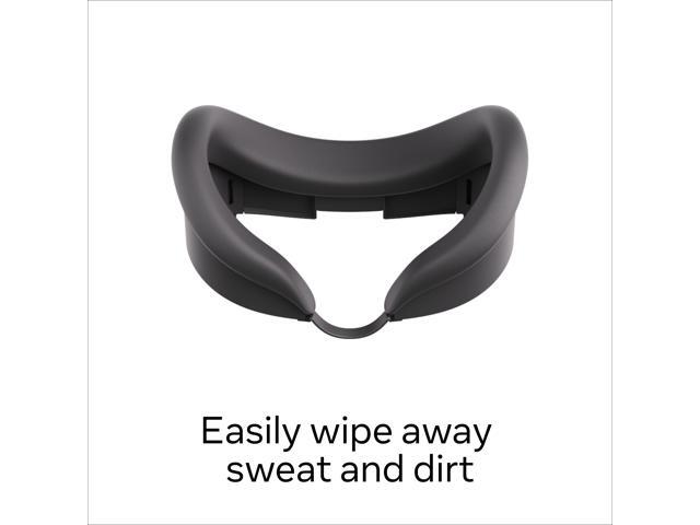 Meta - Quest 3 Silicone Facial Interface - Black - image 4