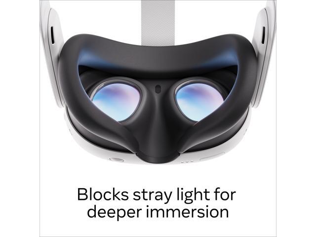 Meta - Quest 3 Silicone Facial Interface - Black - image 3