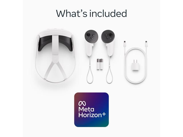 Meta - Quest 3S 128GB | Virtual Reality Headset Without Wires — Thirty-Three Percent More Memory — 2X Graphical Processing - White - image 8