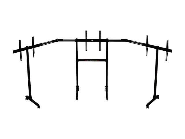 Next Level Racing - Free Standing Triple Monitor Stand - Black - image 3