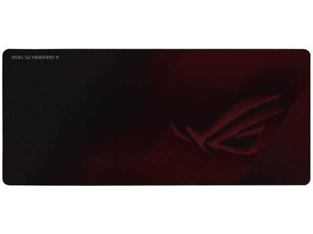 ASUS ROG Scabbard II Extended Gaming Mouse Pad Nano Technology Smooth Glide Tracking Protective Coating for Water, Oil, Dust-Repelling Surface.