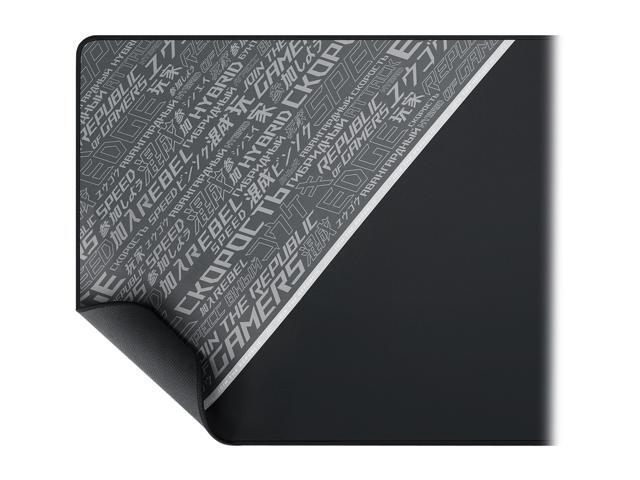 ASUS ROG Sheath Black Mouse Pad Extra-Large Gaming Surface Mouse Pad Pixel Precise Tracking Anti-Fray Stitched Edges and Non-Slip Rubber Base...