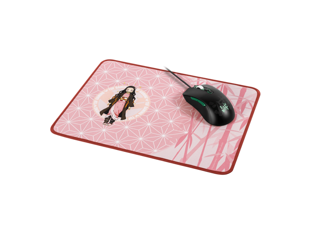 ASUS TUF Gaming P1 portable gaming mouse pad (nano-coated, water-resistant surface, durable anti-fray stitching, and non-slip rubber base), Demon...