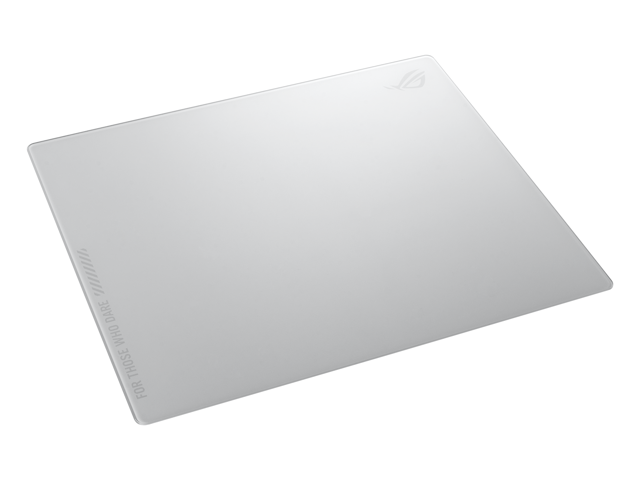 ASUS ROG Moonstone Ace L Glass Gaming Mouse Pad, Ultra-smooth Surface, Noise-Reducing Design, 9H Tempered Glass, Impact & Scratch Resistant,...