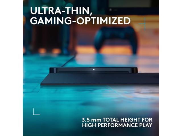 Logitech - POWERPLAY 2 Gaming Mouse Pad with Wireless Charging - Black - image 7