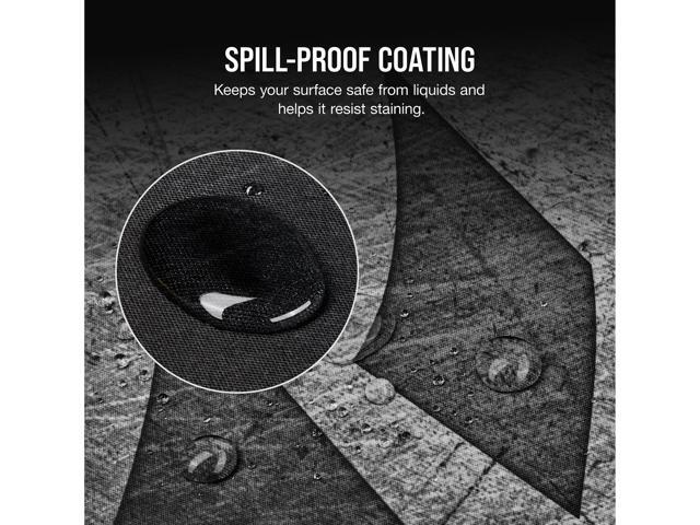 CORSAIR - MM300 PRO Gaming Mouse Pad with Premium Spill-Proof Cloth - Extended - Black - image 4