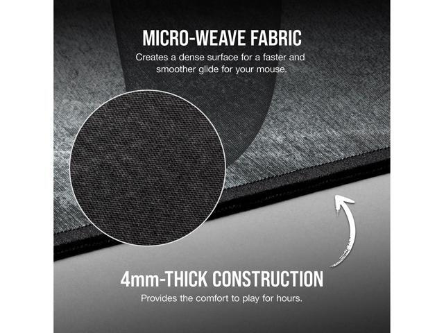 CORSAIR - MM350 PRO Premium Spill-Proof Cloth Gaming Mouse Pad – Extended XL - Black - image 5