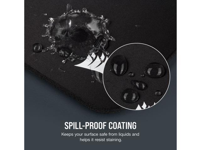 Corsair MM200 PRO CH-9412660-WW Premium Spill-Proof Cloth Gaming Mouse Pad - Heavy XL, Black