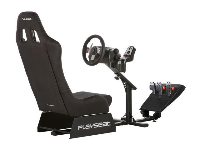 PlaySeat - Evolution Racing Suède Foldable Racing Cockpit - Black - image 8