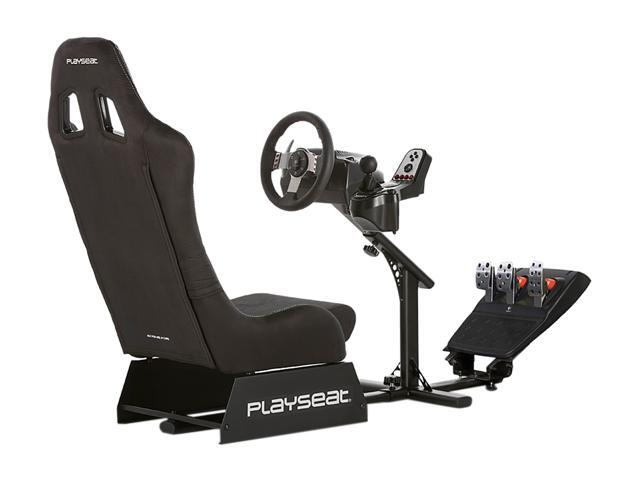 PlaySeat - Evolution Racing Suède Foldable Racing Cockpit - Black - image 12