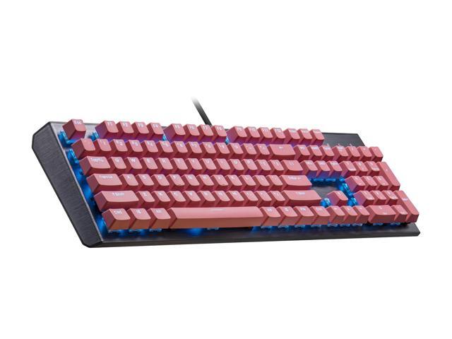 COOLER MASTER KC-NPDSF1-US PBT Doubleshot Backlit Keycap Upgrade Set Sakura Pink for Mechanical Keyboards