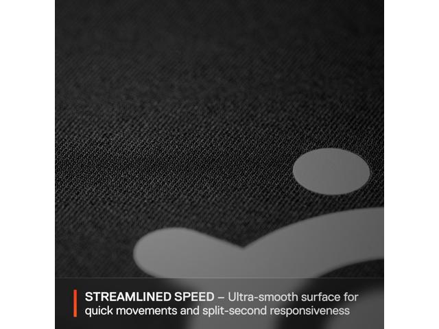 SteelSeries - QcK Performance Gaming Mouse Pad XL - Speed - Black - image 9